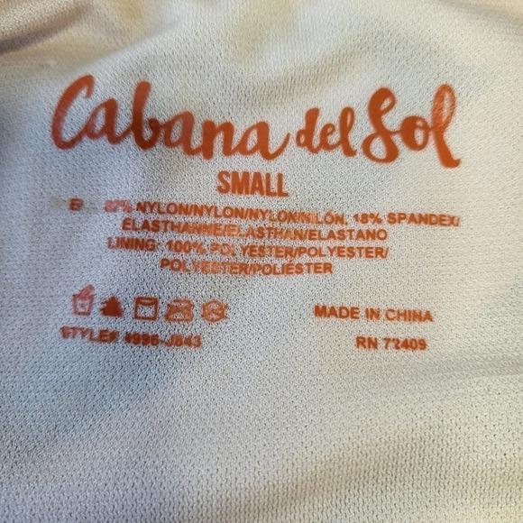 Cabana del Sol Zebra Stripe Bikini - Picture 6 of 6